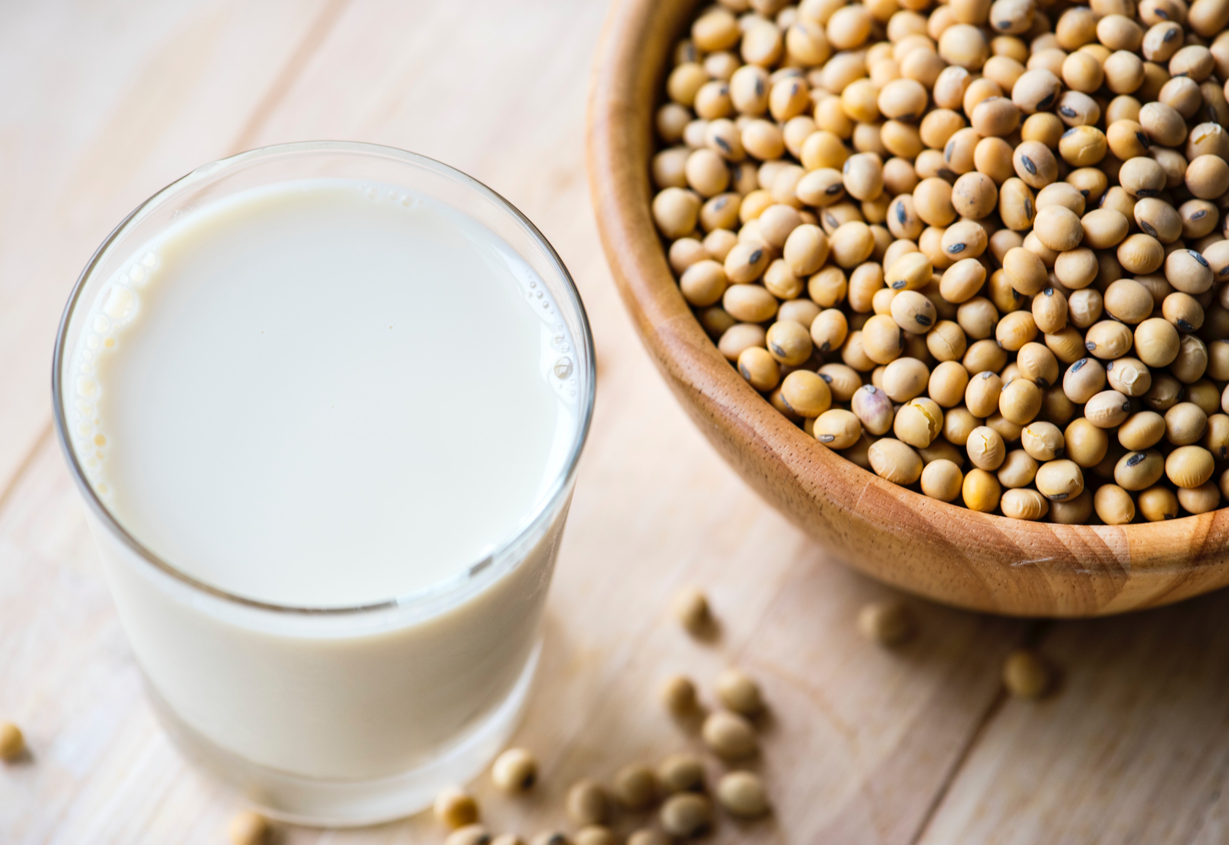 Applications of enzyme preparation in soybean protein processing
