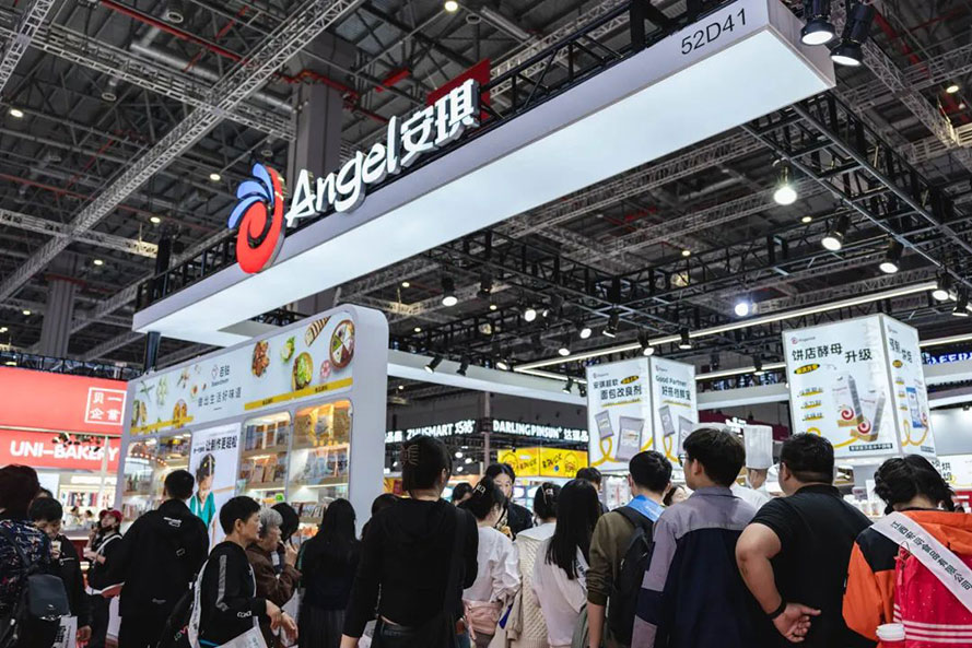 Angel Prepared Baking Solutions and Semi-Dry Yeast Product Appear at Bakery China Autumn