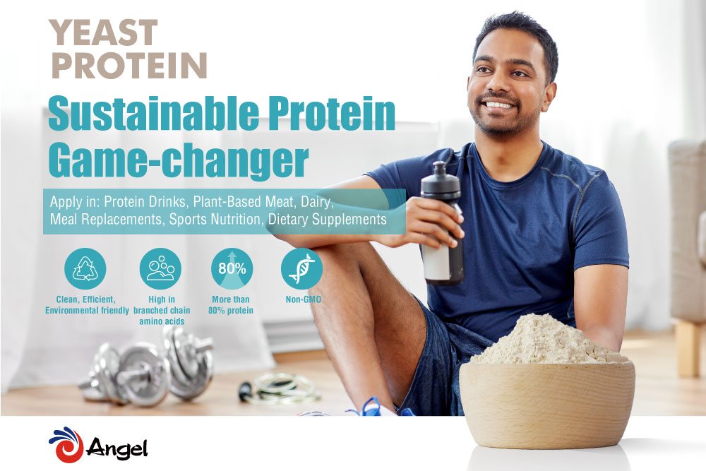 angel yeast protein - a sustainable, efficient, and green alternative protein source