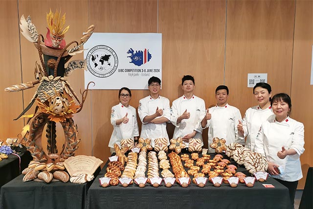 Chinese Team Secures “Best Showpiece Award” at the 52nd UIBC International Competition for Young Bakers with Angel’s Support